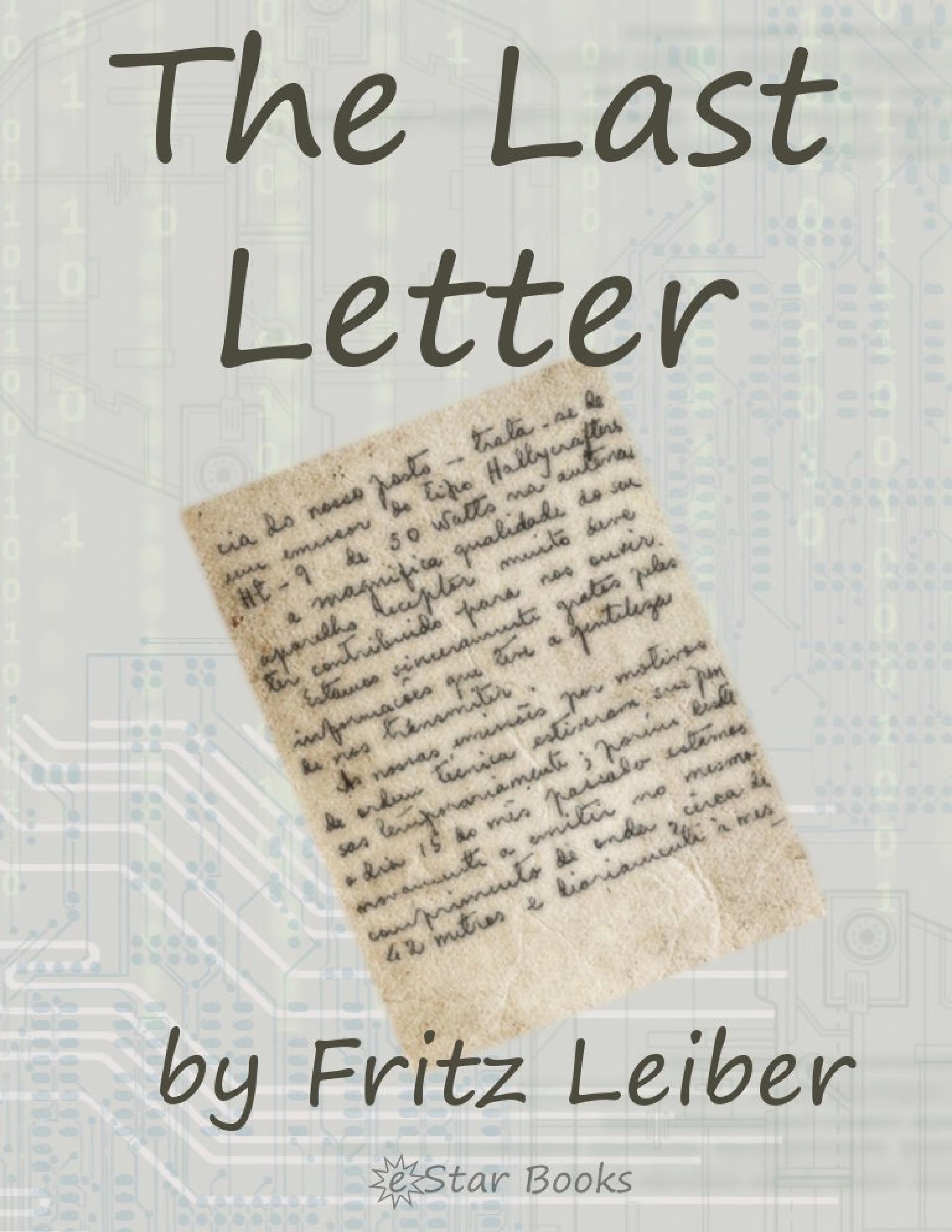 جلد کتاب The Last Letter