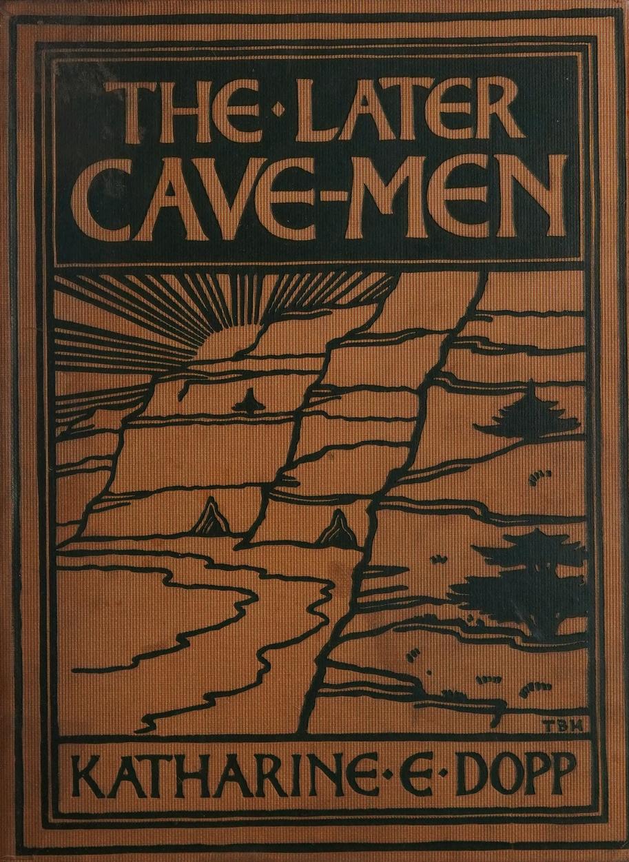 جلد کتاب The Later Cave-Men