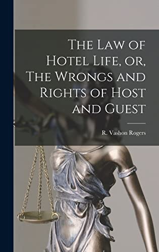 جلد کتاب The Law of Hotel Life