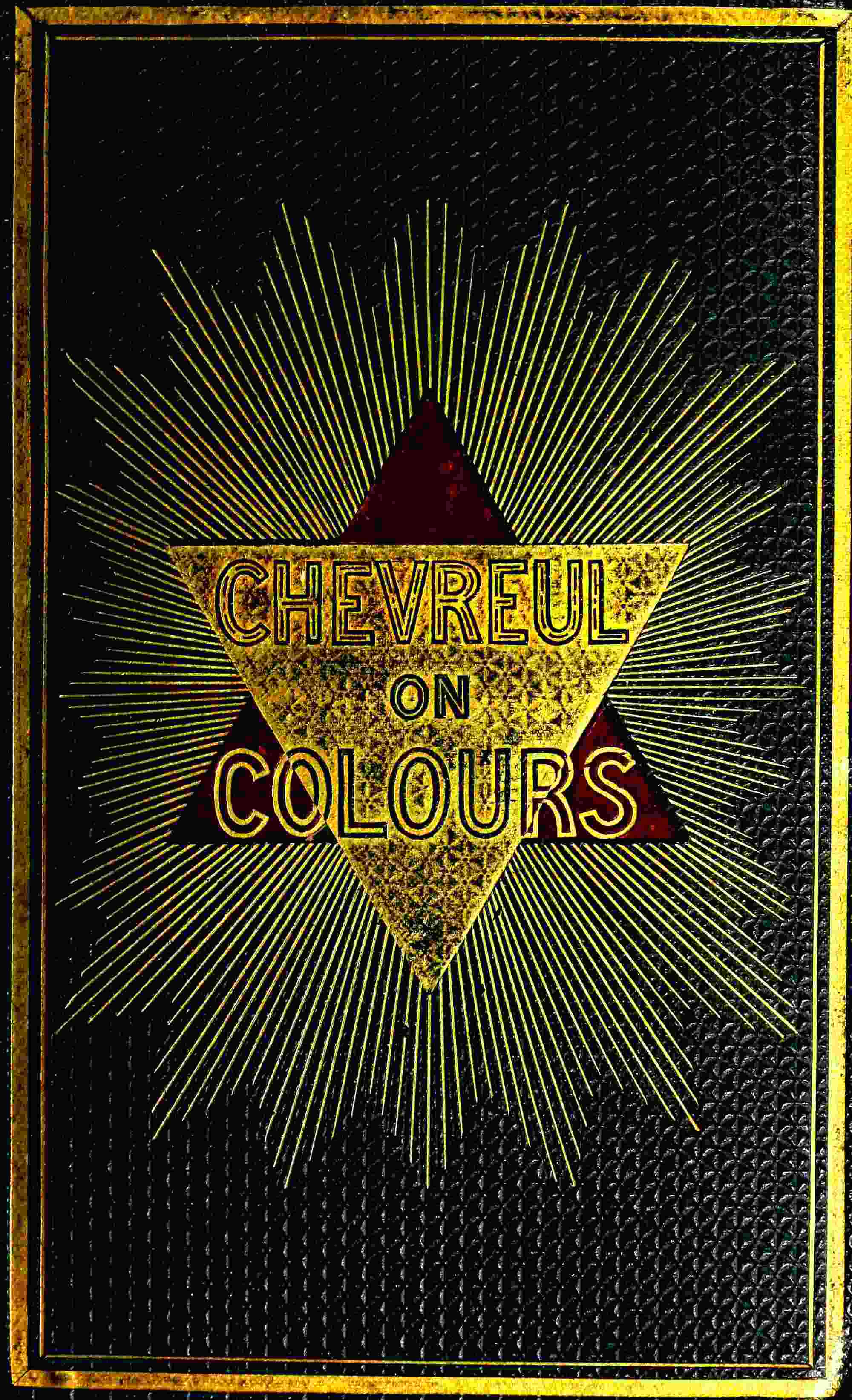 جلد کتاب The laws of contrast of colour