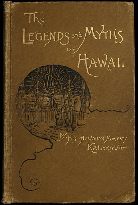 جلد کتاب The Legends and Myths of Hawaii