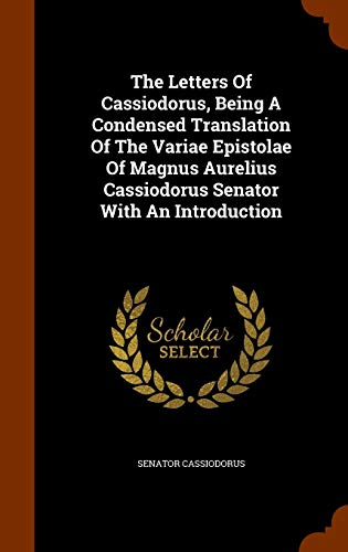 جلد کتاب The Letters of Cassiodorus