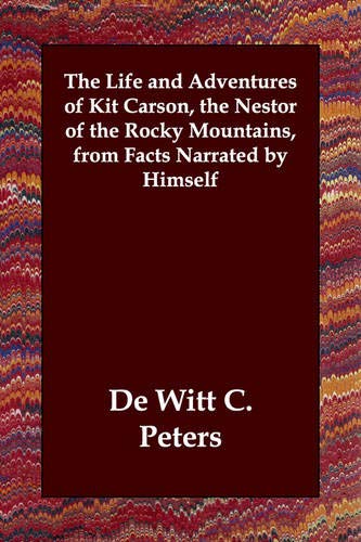 جلد کتاب The Life and Adventures of Kit Carson