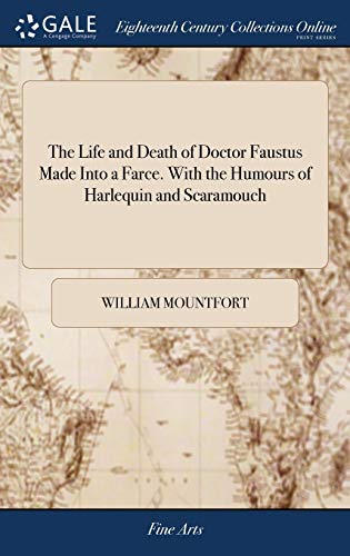 جلد کتاب The Life and Death of Doctor Faustus Made into a Farce