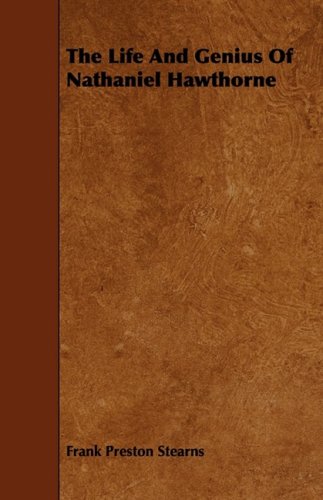 جلد کتاب The Life and Genius of Nathaniel Hawthorne