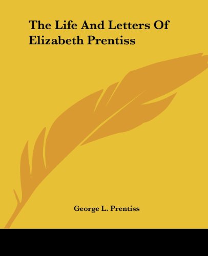جلد کتاب The Life and Letters of Elizabeth Prentiss