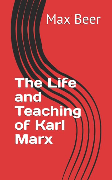 جلد کتاب The Life and Teaching of Karl Marx