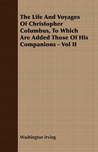 جلد کتاب The Life and Voyages of Christopher Columbus
