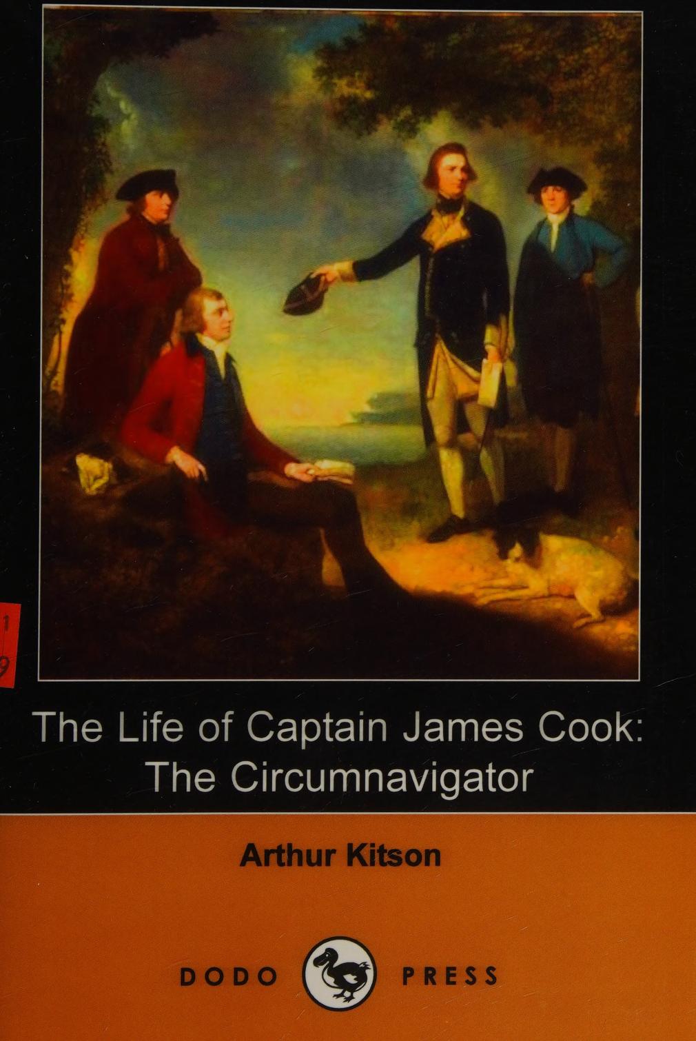 جلد کتاب The Life of Captain James Cook, the Circumnavigator
