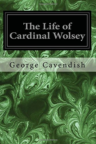 جلد کتاب The Life of Cardinal Wolsey