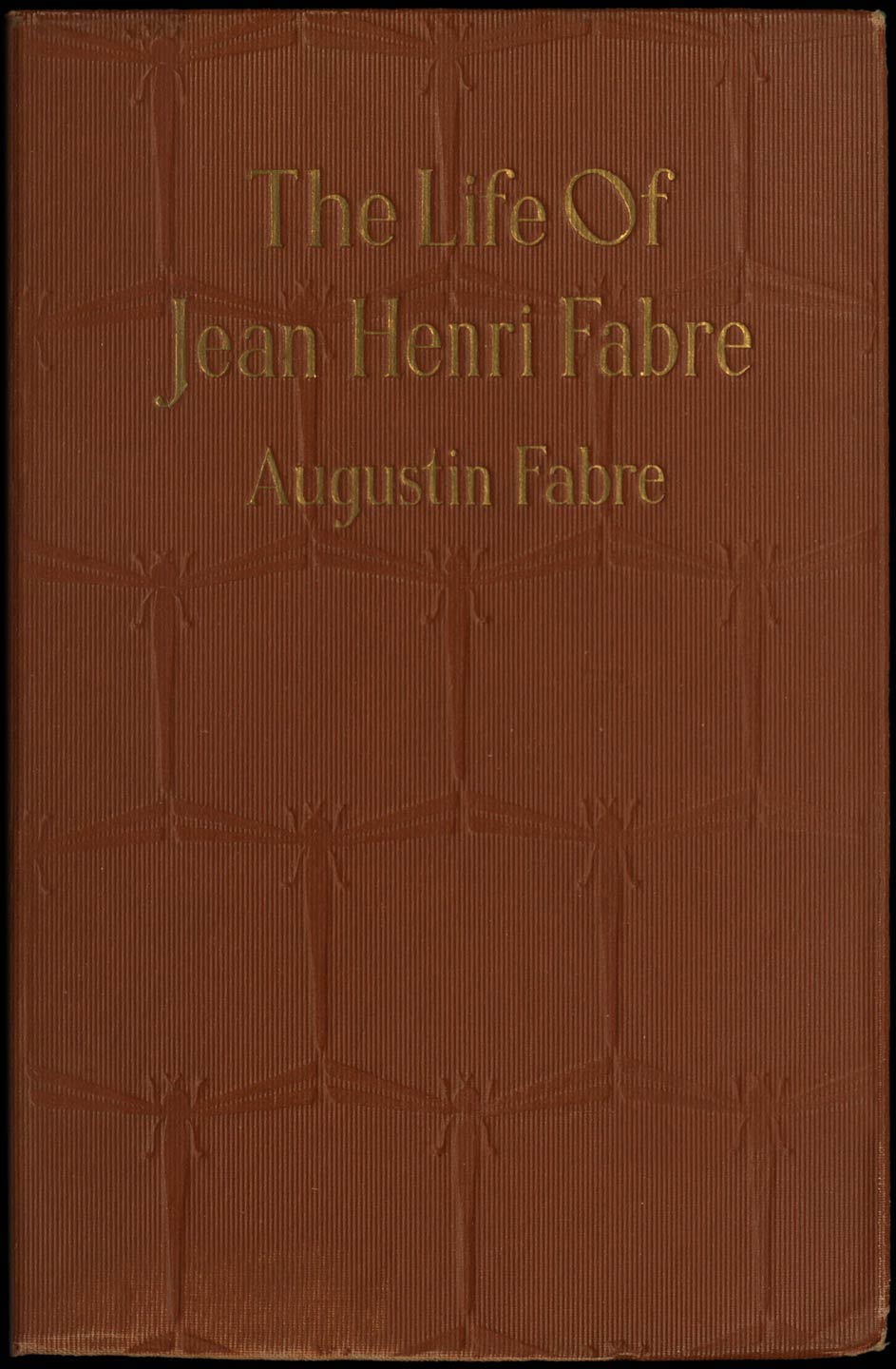 جلد کتاب The Life of Jean Henri Fabre, the Entomologist