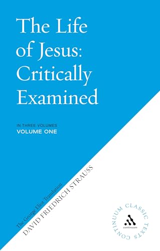 جلد کتاب The Life of Jesus Critically Examined