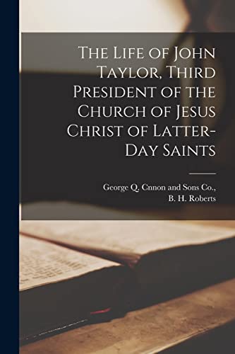 جلد کتاب The Life of John Taylor