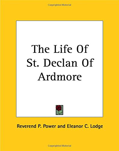 جلد کتاب The Life of St. Declan of Ardmore