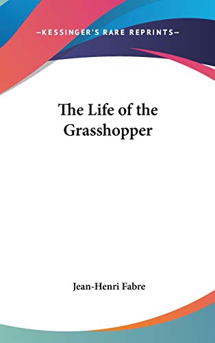 جلد کتاب The Life of the Grasshopper