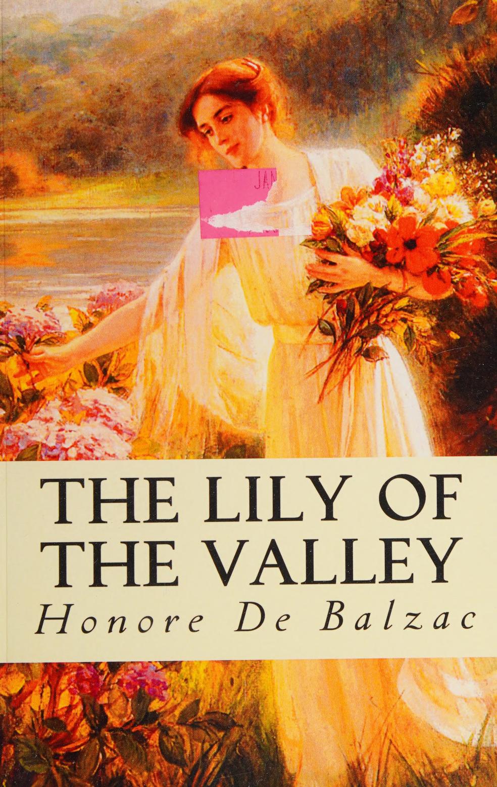 جلد کتاب The Lily of the Valley