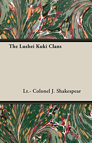 جلد کتاب The Lushei Kuki Clans