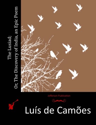 جلد کتاب The Lusiad; or, The Discovery of India