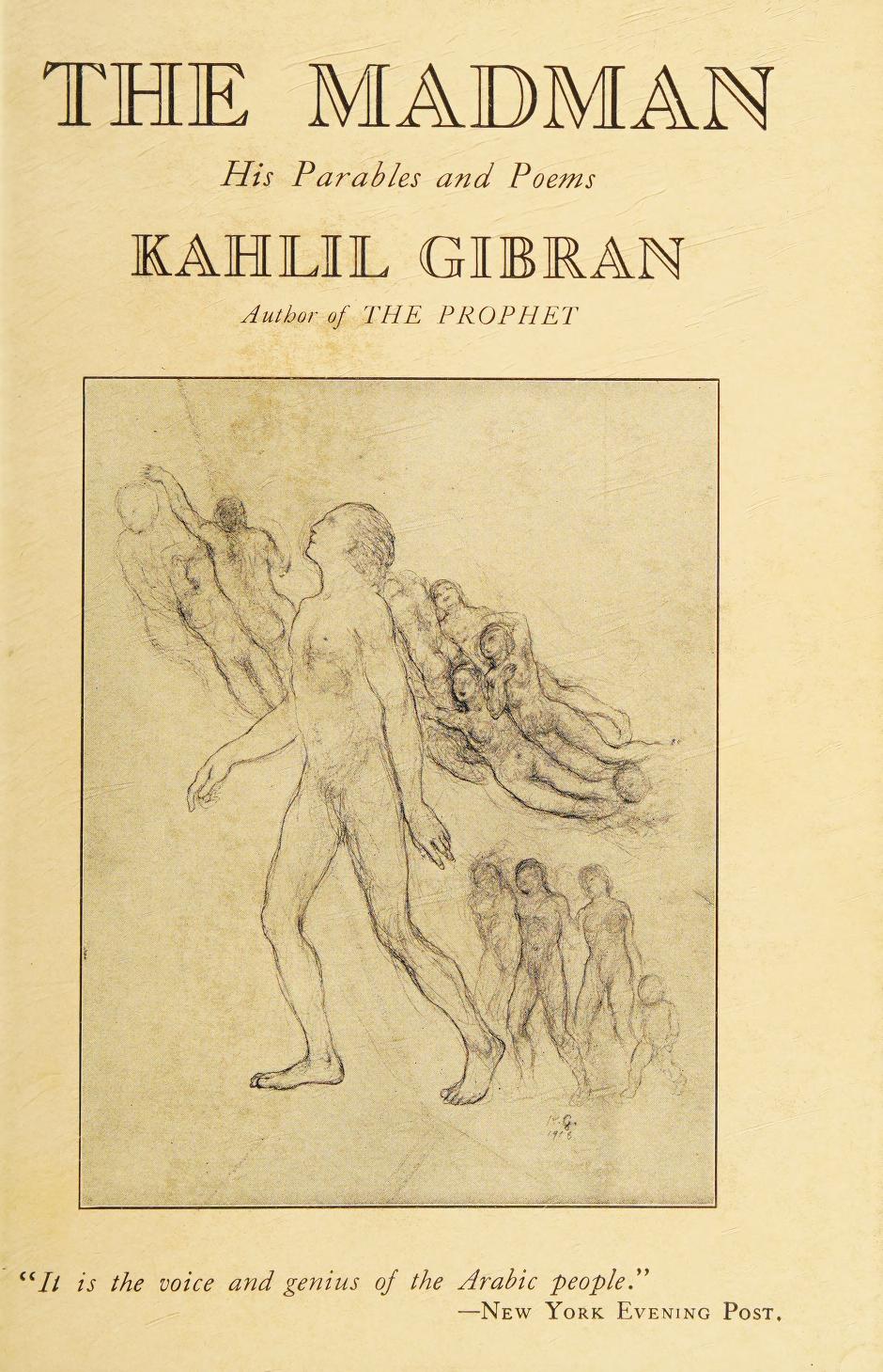 جلد کتاب The Madman: His Parables and Poems