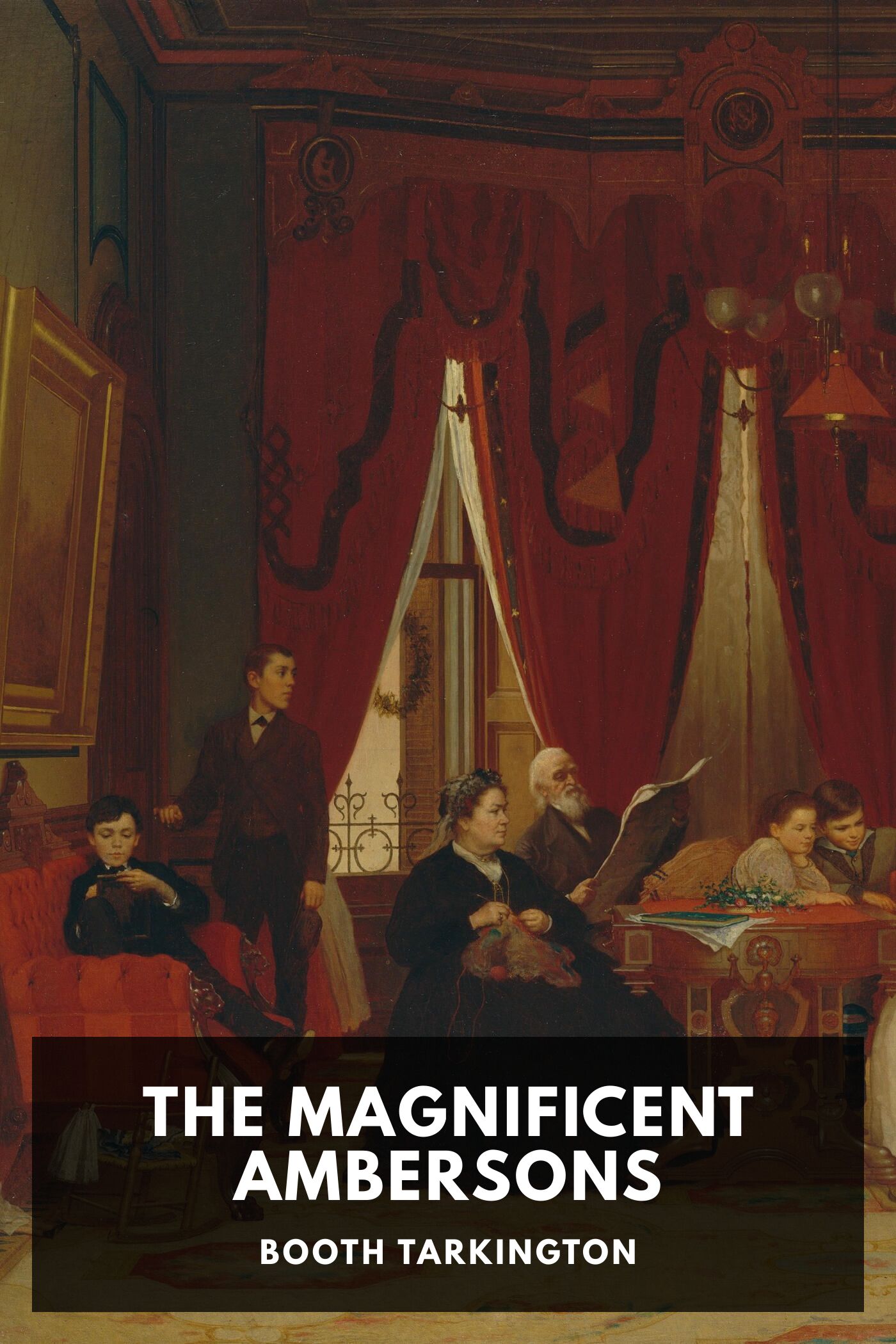 جلد کتاب The Magnificent Ambersons