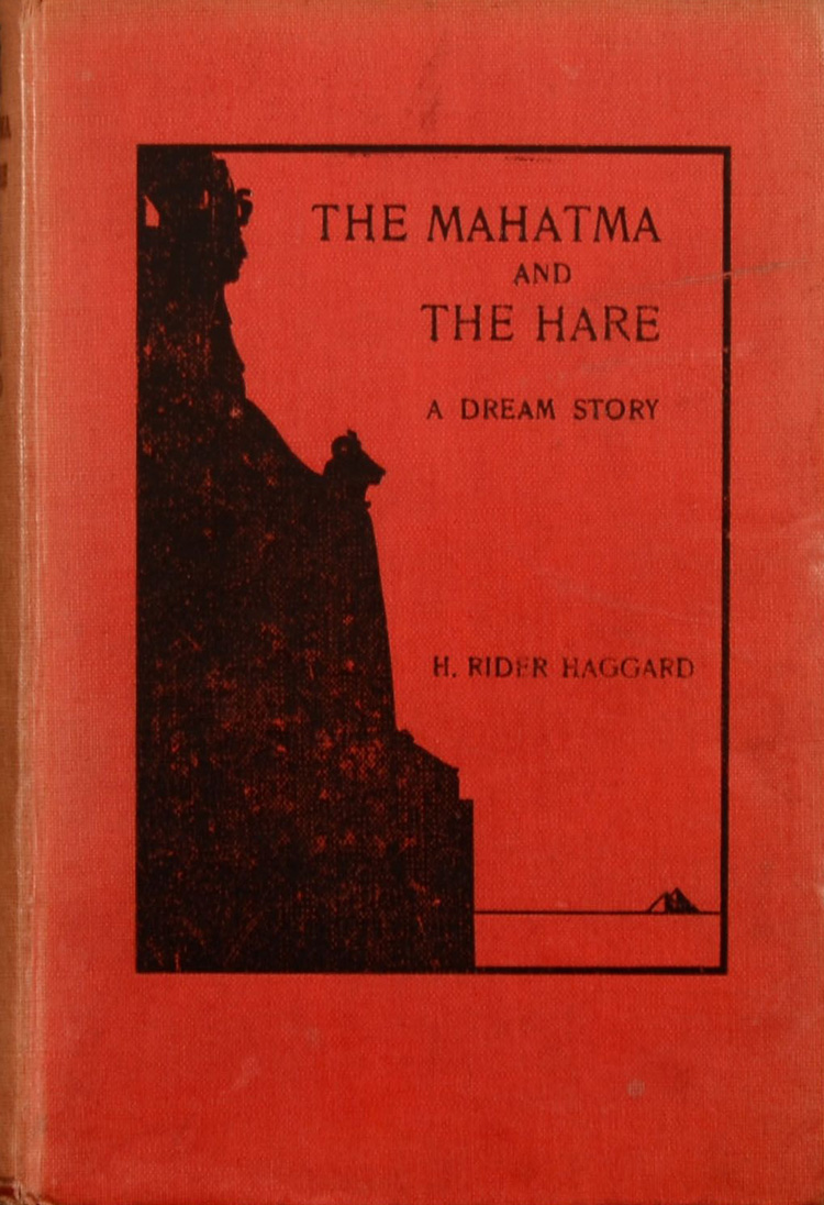 جلد کتاب The Mahatma and the Hare: A Dream Story