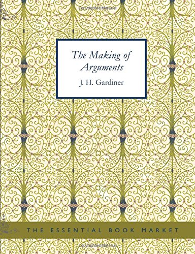 جلد کتاب The Making of Arguments