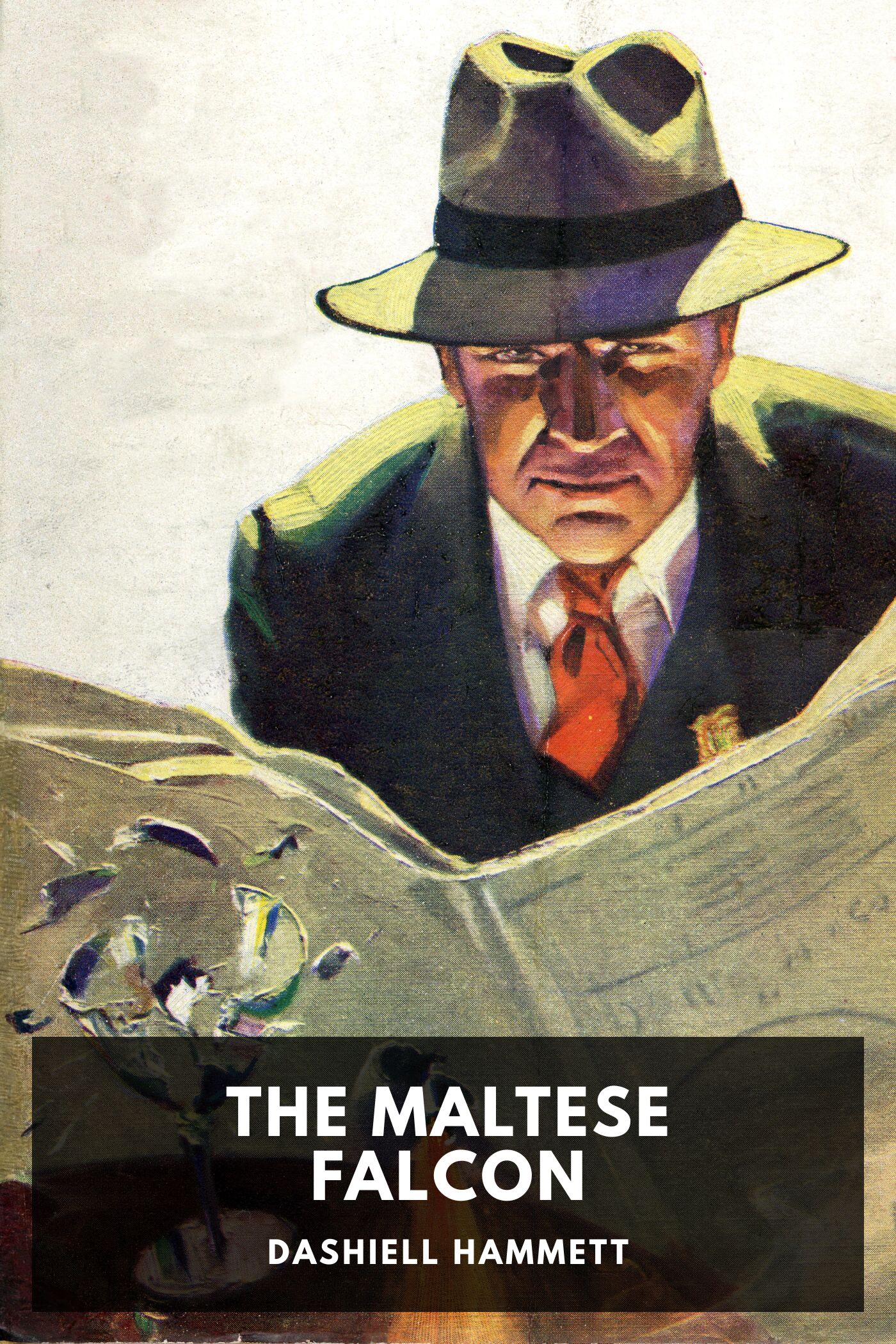 جلد کتاب The Maltese Falcon