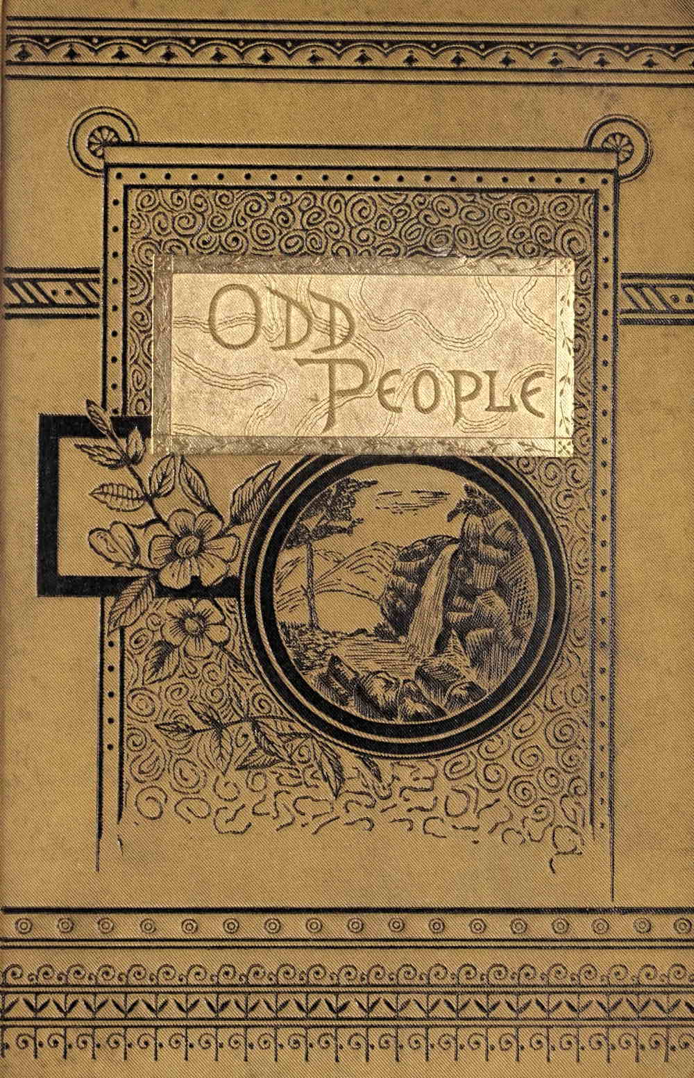 جلد کتاب The man-eaters and other odd people