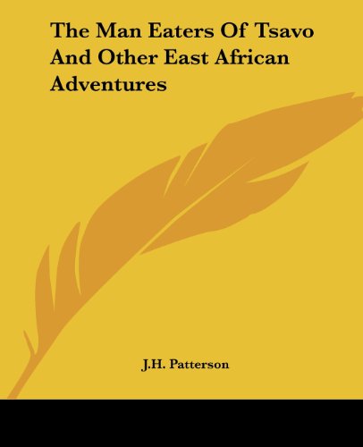 جلد کتاب The Man-Eaters of Tsavo