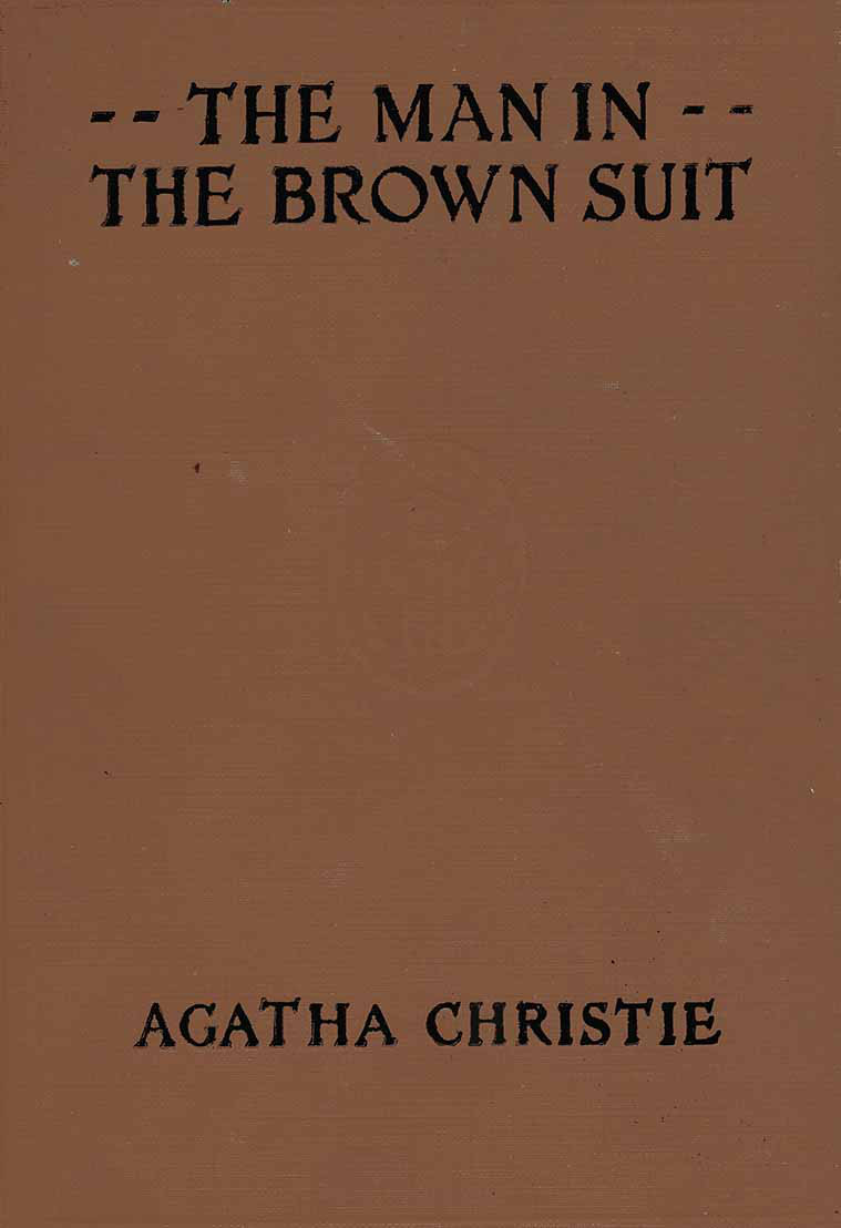 جلد کتاب The Man in the Brown Suit