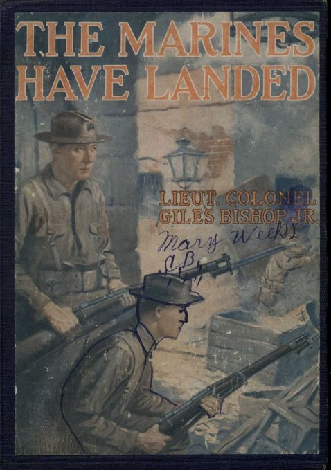 جلد کتاب The Marines Have Landed