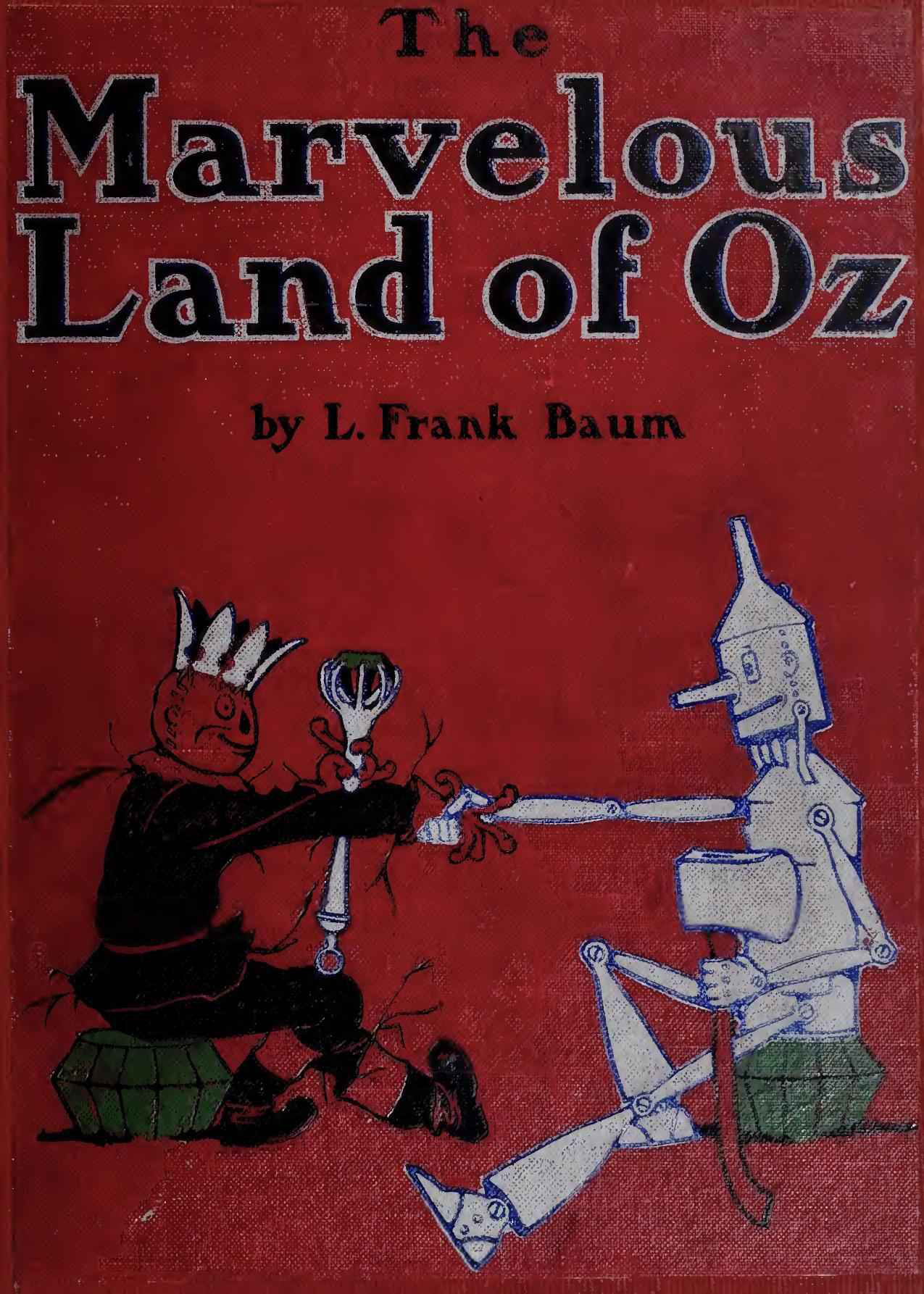 جلد کتاب The Marvelous Land of Oz