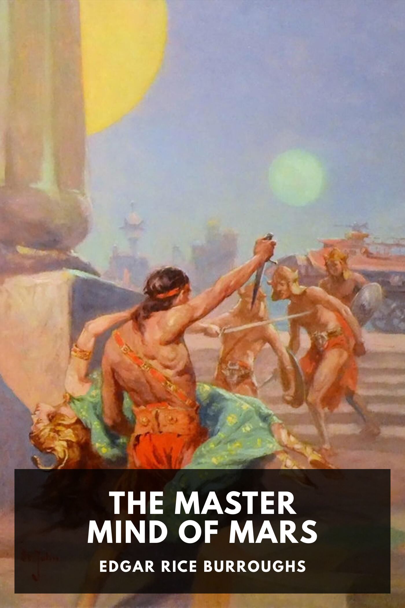 جلد کتاب The Master Mind of Mars