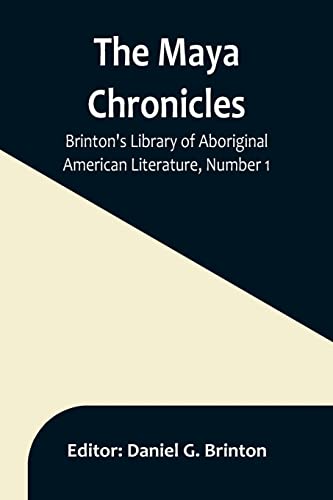 جلد کتاب The Maya Chronicles