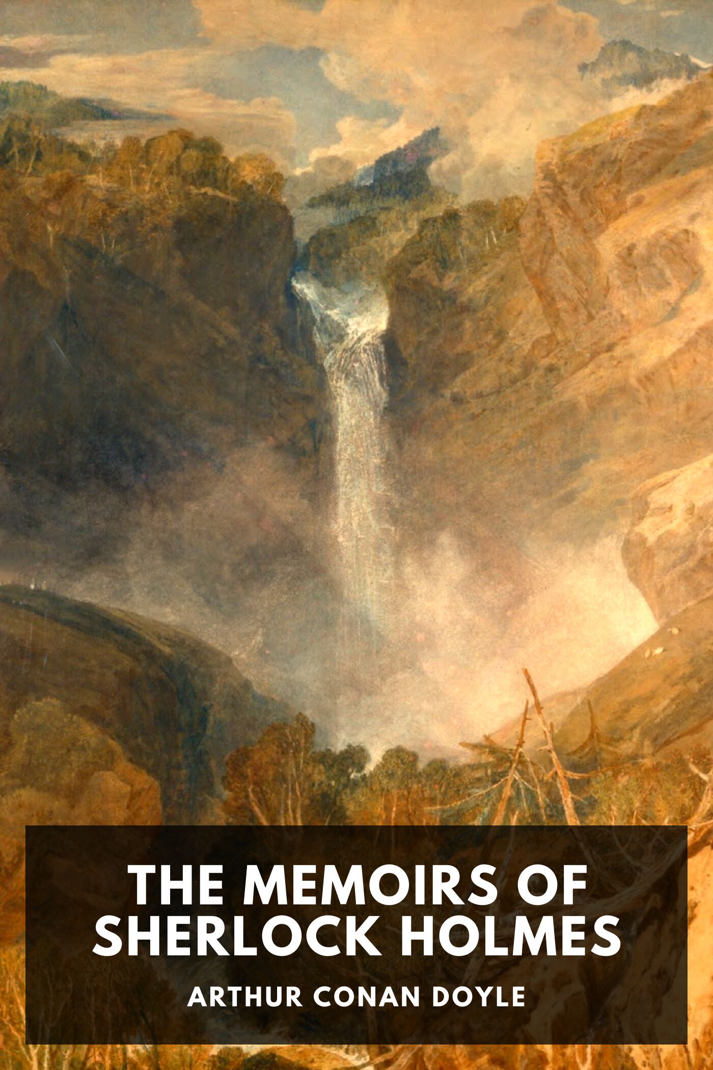 جلد کتاب The Memoirs of Sherlock Holmes