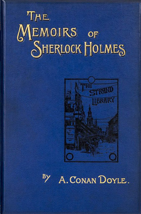 جلد کتاب The Memoirs of Sherlock Holmes