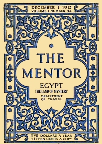جلد کتاب The Mentor: Egypt, the Land of Mystery, Serial No. 42