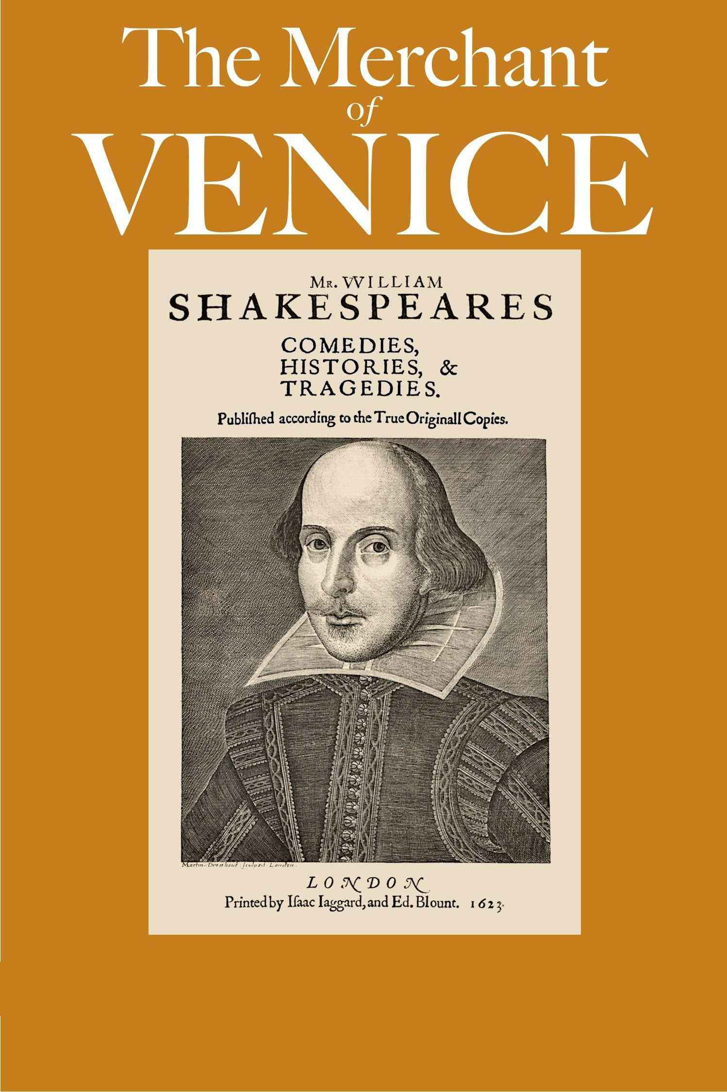 جلد کتاب The Merchant of Venice