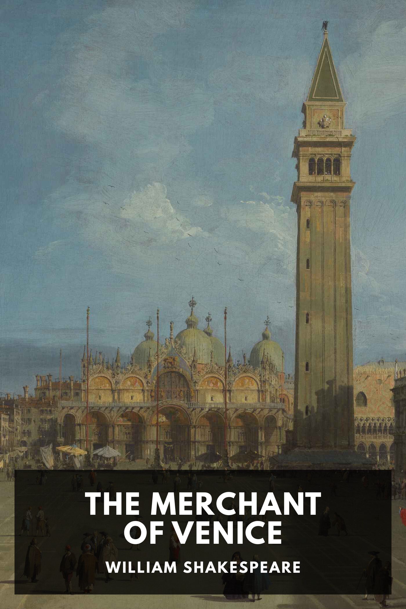 جلد کتاب The Merchant of Venice