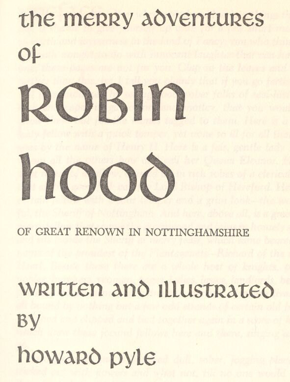 جلد کتاب The Merry Adventures of Robin Hood