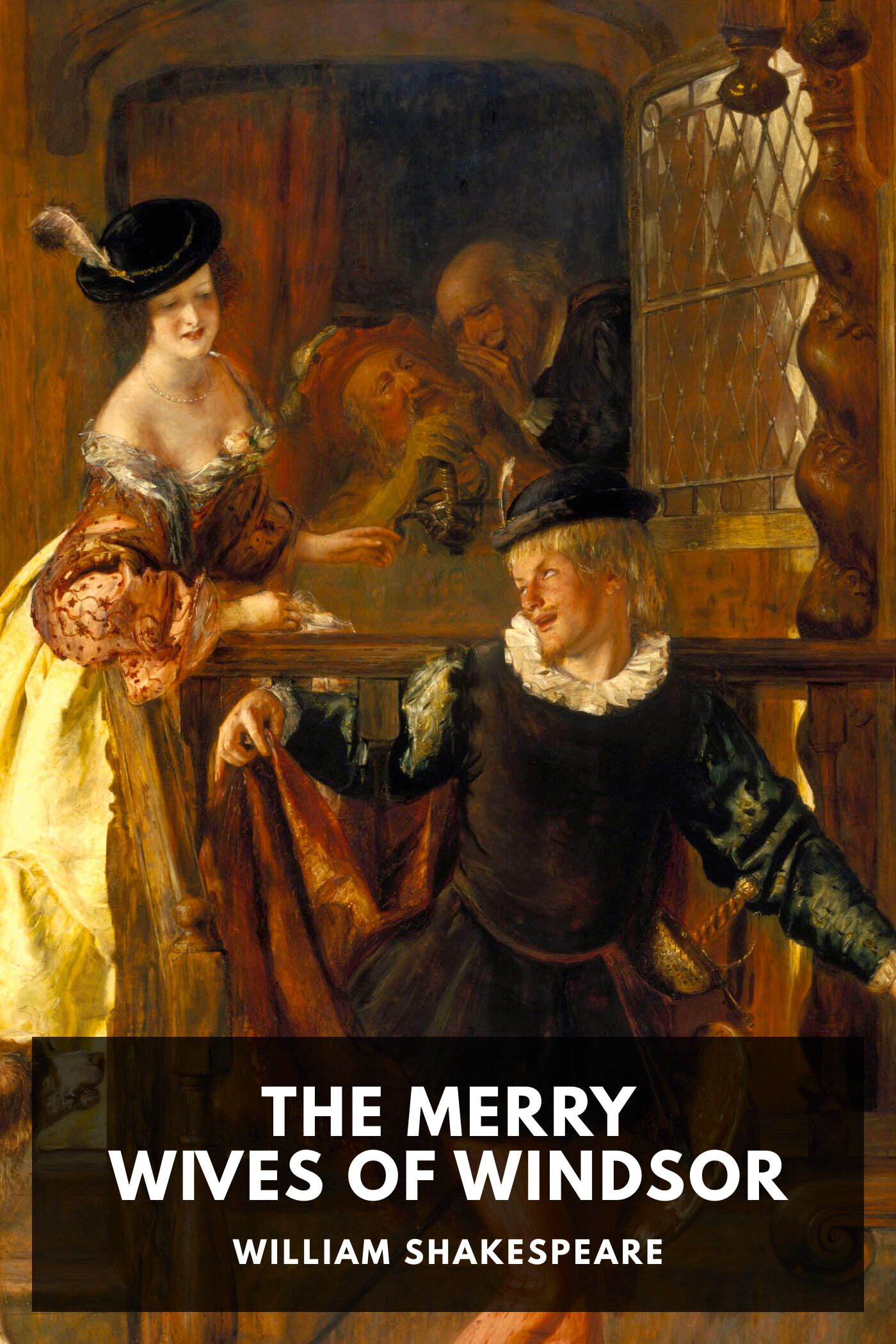 جلد کتاب The Merry Wives of Windsor
