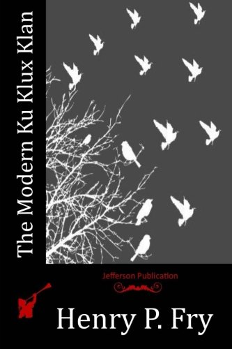 جلد کتاب The Modern Ku Klux Klan