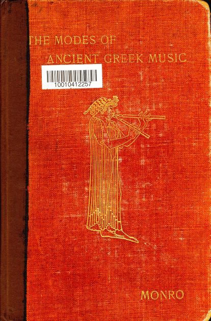 جلد کتاب The Modes of Ancient Greek Music