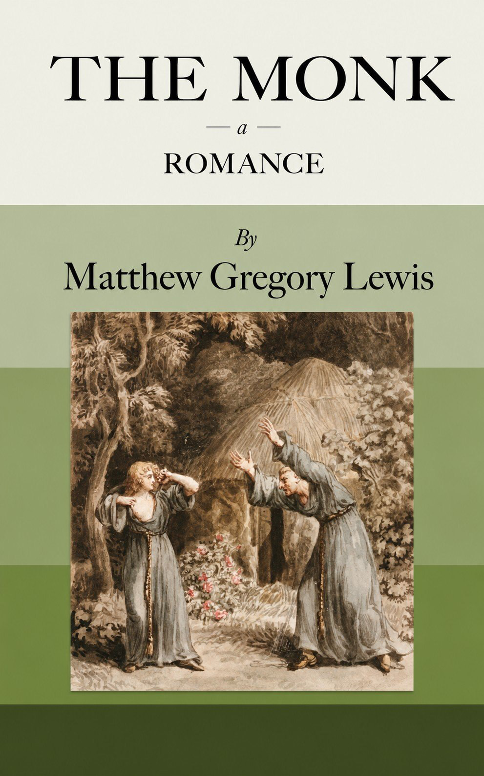 جلد کتاب The Monk: A Romance