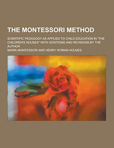 جلد کتاب The Montessori Method
