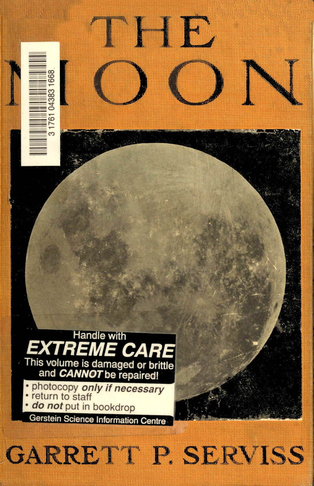 جلد کتاب The Moon: A Popular Treatise
