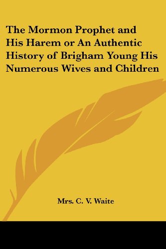 جلد کتاب The Mormon Prophet and His Harem