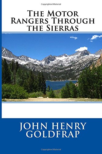 جلد کتاب The Motor Rangers Through the Sierras