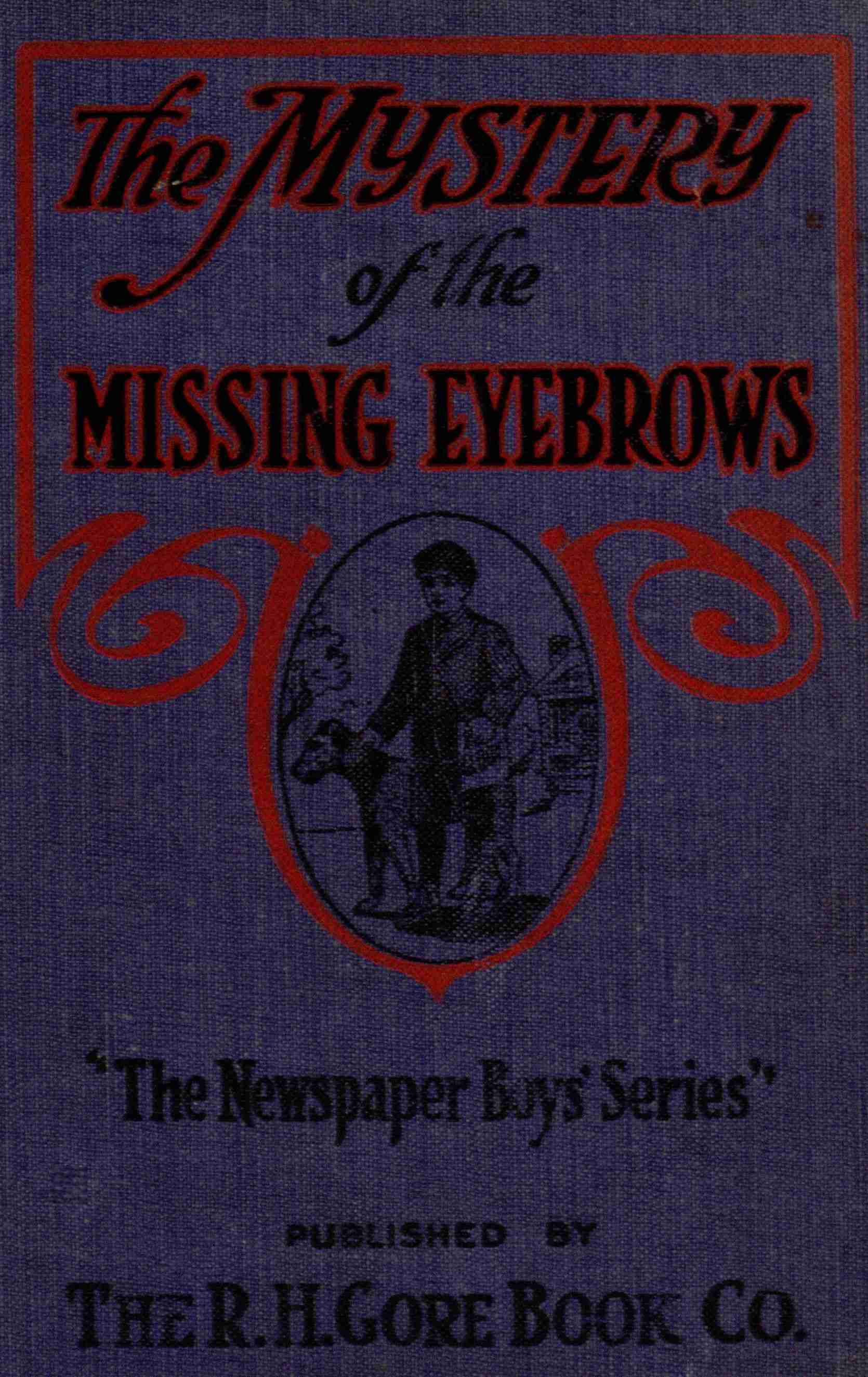 جلد کتاب The Mystery of the Missing Eyebrows