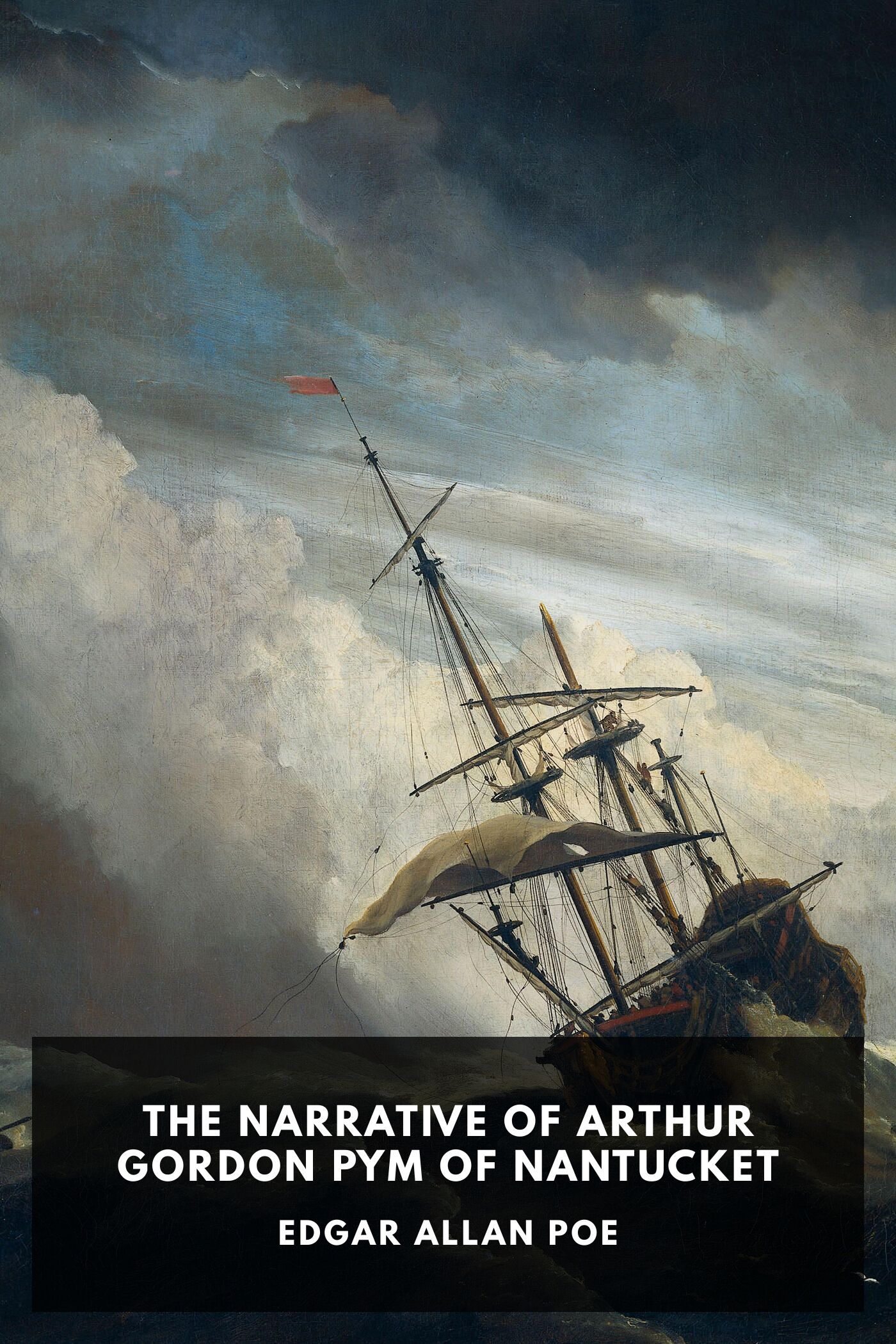 جلد کتاب The Narrative of Arthur Gordon Pym of Nantucket